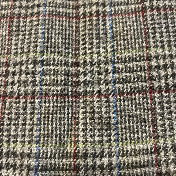 Sag Harbor Petite Vintage Women’s Wool Houndstooth long Line Blazer 14P Academia - Picture 11 of 12